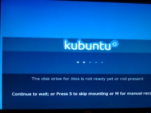 error installing kubuntu